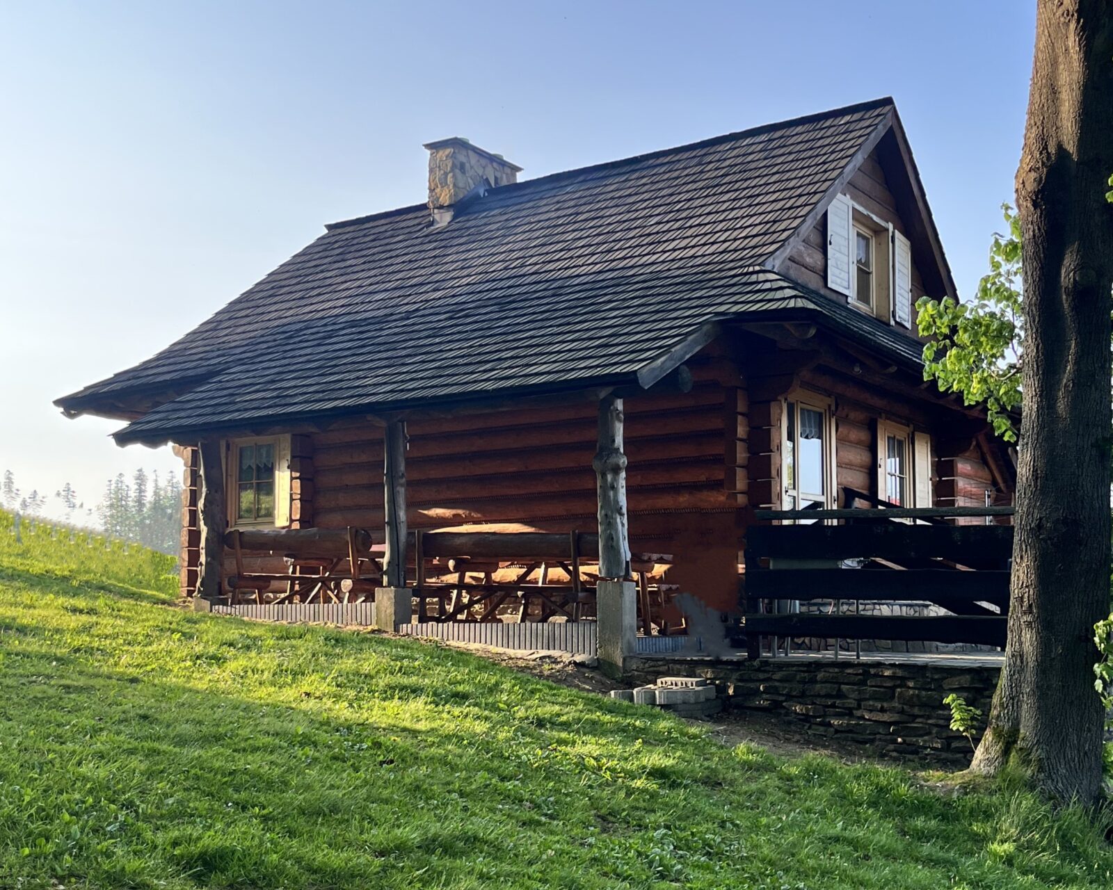 Chatka na Polanie w Istebnej, noclegowe polacajki