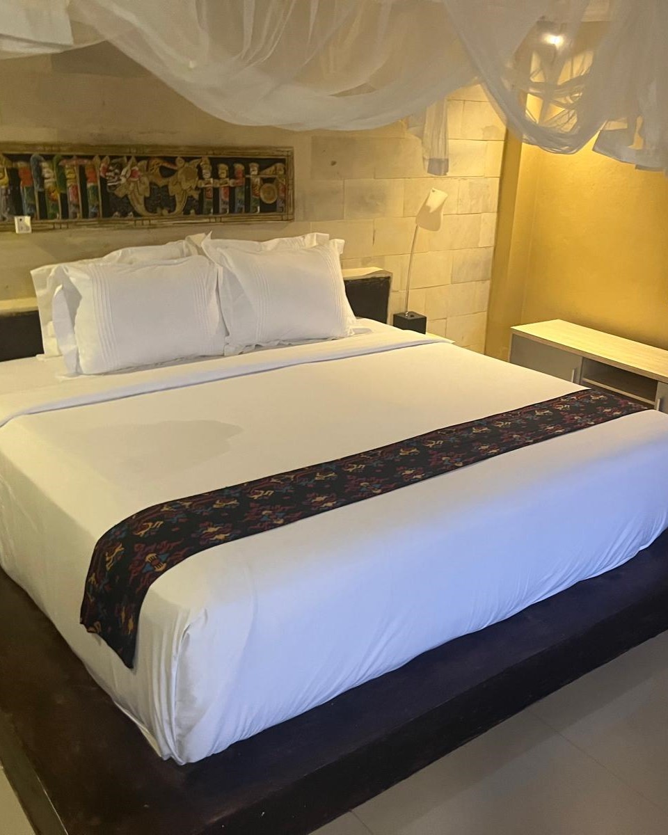 łóżko balijskie, nocleg na Bali, Sidemen