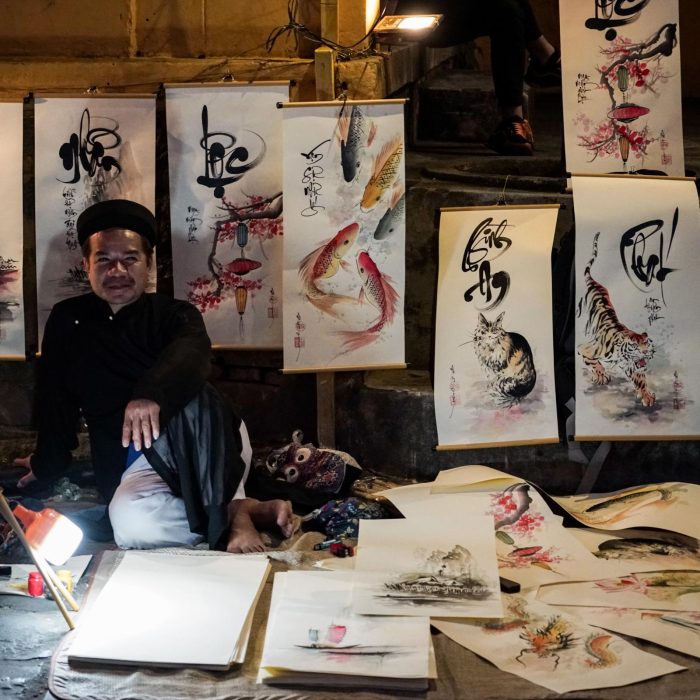 Artysta w Hoi An