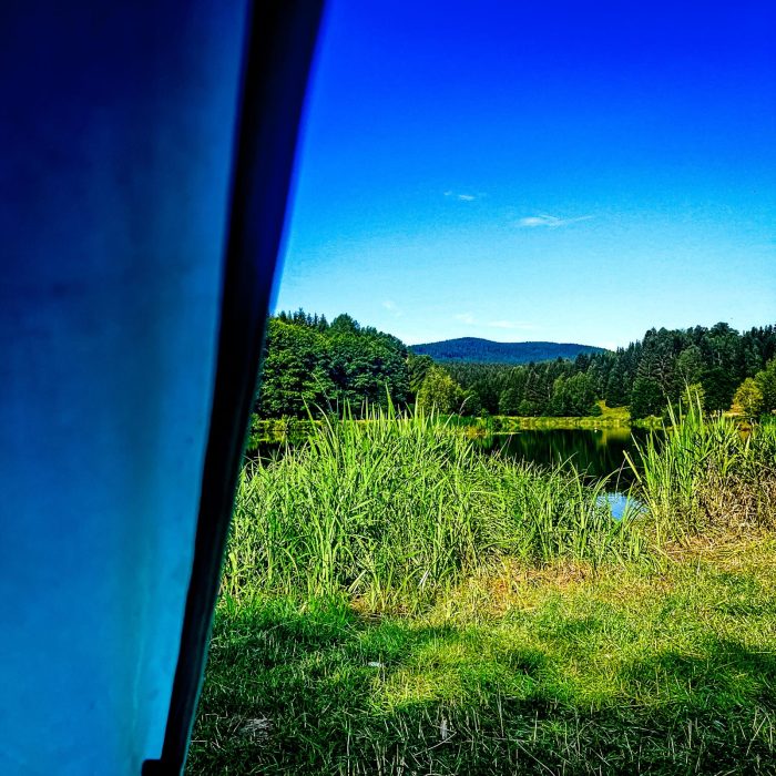 Nocleg pod namiotem, Rudawa