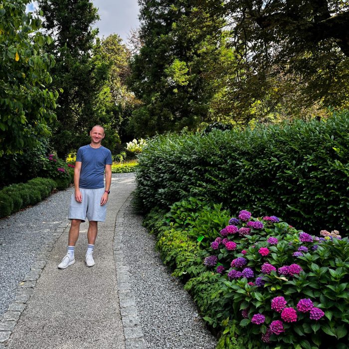 Ścieżka w arboretum