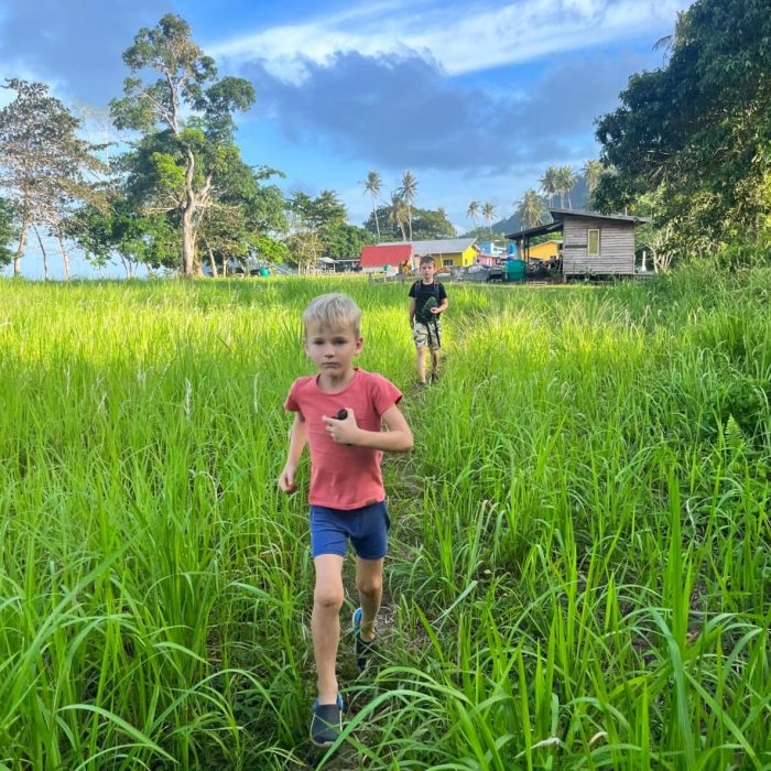 Telok Melano, czyli wioska skąd wyruszylismy na szlak