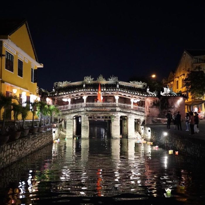 Zabytkowy japoński most