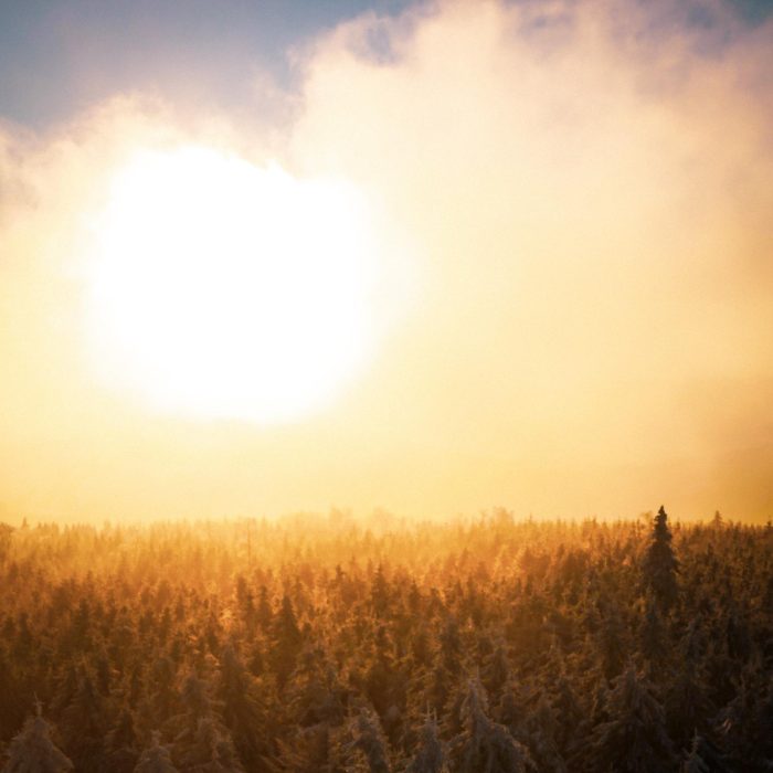 Zachód Słońca na Wielkiej Sowie